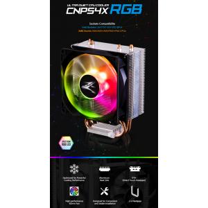 ZALMAN ψύκτρα για CPU CNPS4X-RGB, 2000rpm, 28dBA, 44CFM, 95W | eLabstore.gr ZALMAN ψύκτρα για CPU CNPS4X-RGB, 2000rpm, 28dBA, 44CFM, 95W | PC & Αναβάθμιση | elabstore.gr