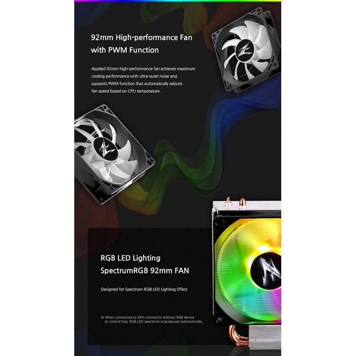 ZALMAN ψύκτρα για CPU CNPS4X-RGB, 2000rpm, 28dBA, 44CFM, 95W | eLabstore.gr ZALMAN ψύκτρα για CPU CNPS4X-RGB, 2000rpm, 28dBA, 44CFM, 95W | PC & Αναβάθμιση | elabstore.gr