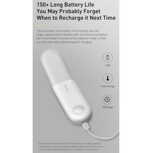 BASEUS LED φωτιστικό DGSUN-GA02, με αισθητήρες φωτός και σώματος, λευκό | eLabstore.gr BASEUS LED φωτιστικό DGSUN-GA02, με αισθητήρες φωτός και σώματος, λευκό | Φωτισμός | elabstore.gr