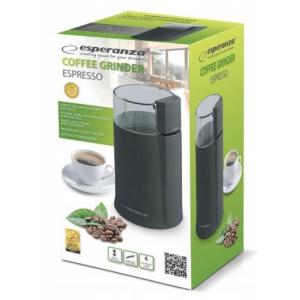 ESPERANZA μύλος κοπής καφέ EKC001K, 160W, μαύρος | Οικιακές & Προσωπικές Συσκευές | elabstore.gr