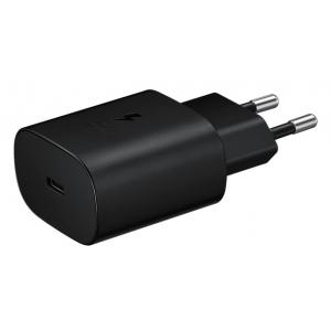 SAMSUNG φορτιστής τοίχου EP-TA800XBEGWW, USB Type-C, 25W 3A, μαύρος | Αξεσουάρ κινητών | elabstore.gr