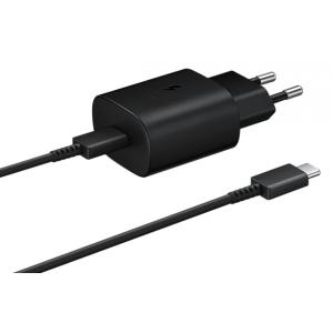 SAMSUNG φορτιστής τοίχου EP-TA800XBEGWW, USB Type-C, 25W 3A, μαύρος | Αξεσουάρ κινητών | elabstore.gr