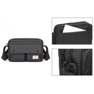 ARCTIC HUNTER τσάντα ώμου GK0075-BK με θήκη laptop 12.1”, μαύρη | Οικιακές & Προσωπικές Συσκευές | elabstore.gr