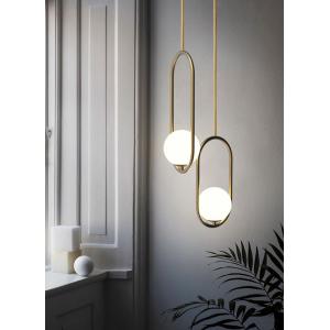 POWERTECH φωτιστικό οροφής HLL-0032, E27, 20x40cm, μεταλλικό, χρυσό | Φωτισμός | elabstore.gr