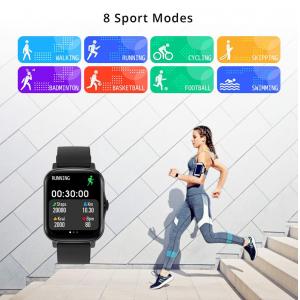ΙΝΤΙΜΕ smartwatch P8 Plus 1.69" έγχρωμο IP67, HR & Blood pressure, μαύρο | eLabstore.gr ΙΝΤΙΜΕ smartwatch P8 Plus 1.69" έγχρωμο IP67, HR & Blood pressure, μαύρο | Mobile Συσκευές | elabstore.gr