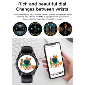 ΙΝΤΙΜΕ smartwatch SN88, 1.28" έγχρωμο, IP68, HR & Blood pressure, μαύρο | Mobile Συσκευές | elabstore.gr