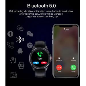 ΙΝΤΙΜΕ smartwatch SN88, 1.28" έγχρωμο, IP68, HR & Blood pressure, μαύρο | eLabstore.gr