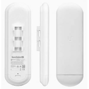 UBIQUITI NanoStation 5AC, 5GHz, 450Mbps, 16dBi, λευκό | Δικτυακά | elabstore.gr