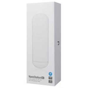 UBIQUITI NanoStation 5AC, 5GHz, 450Mbps, 16dBi, λευκό | Δικτυακά | elabstore.gr
