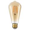OPTONICA LED Λάμπα ST64 1305, 8W, 2500K, E27, 700LM | Φωτισμός | elabstore.gr