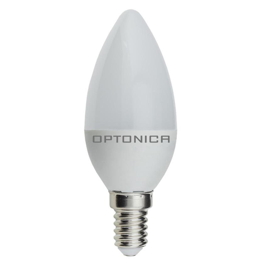 OPTONICA LED Λάμπα Candle C37 1460, 6W, 6000K, E14, 480LM | eLabstore.gr OPTONICA LED Λάμπα Candle C37 1460, 6W, 6000K, E14, 480LM | Φωτισμός | elabstore.gr