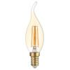 OPTONICA LED Λάμπα Candle T35 Filament 1491, 4W, 2500K, E14, 400LM | Φωτισμός | elabstore.gr