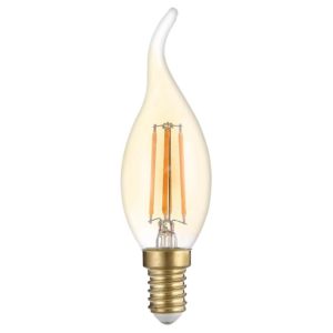 OPTONICA LED Λάμπα Candle T35 Filament 1491, 4W, 2500K, E14, 400LM | Φωτισμός | elabstore.gr