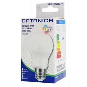 OPTONICA LED Λάμπα A60 1774, 9W, 6000K, E27, 806LM | eLabstore.gr OPTONICA LED Λάμπα A60 1774, 9W, 6000K, E27, 806LM | Φωτισμός | elabstore.gr