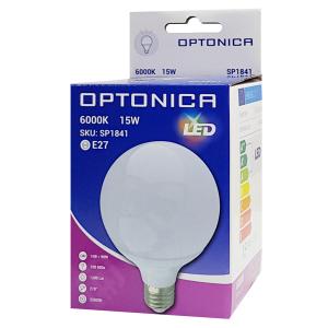 OPTONICA LED Λάμπα G95 1841, 15W, 6000K, E27, 1200LM | Φωτισμός | elabstore.gr