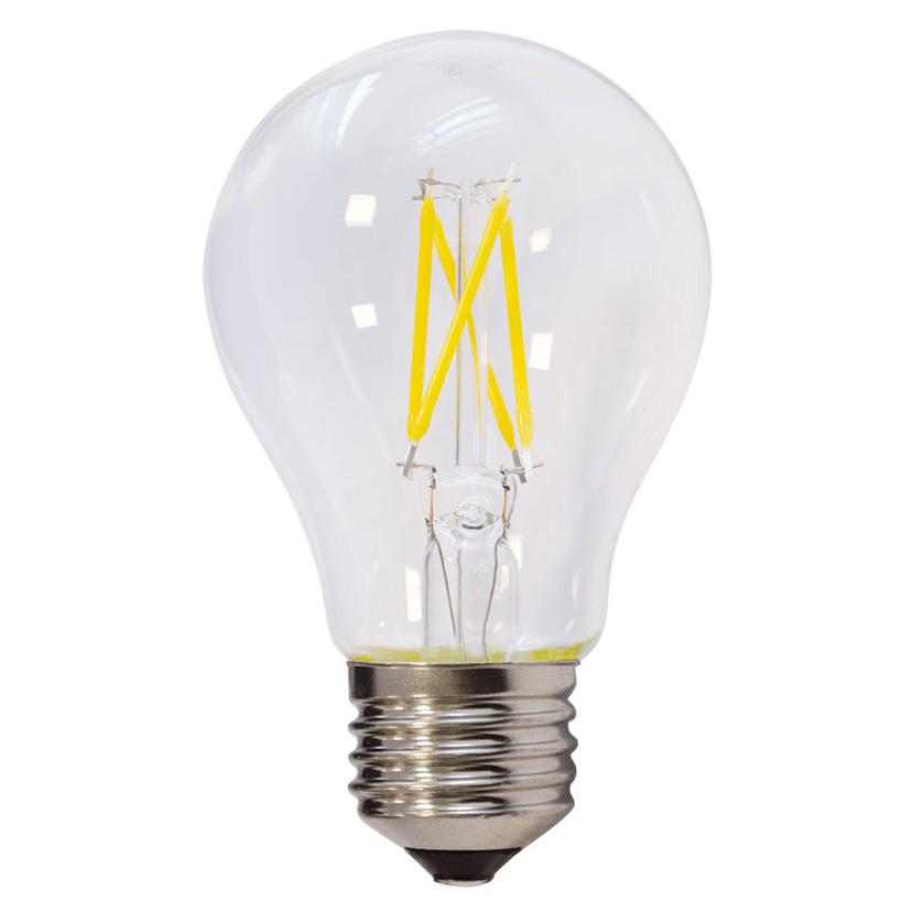 OPTONICA LED Λάμπα A60 Filament 1858, 4W, 4500K, E27, 400LM | Φωτισμός | elabstore.gr