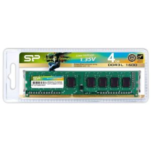 SILICON POWER μνήμη DDR3L UDIMM SP004GLLTU160N02, 4GB, 1600MHz, CL11 | PC & Αναβάθμιση | elabstore.gr