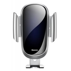 BASEUS βάση smartphone για αυτοκίνητο Future Gravity SUYL-WL0S, ασημί | Αξεσουάρ κινητών | elabstore.gr