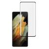 POWERTECH tempered glass 3D, full glue, Samsung S21 Ultra 5G, μαύρο | Αξεσουάρ κινητών | elabstore.gr