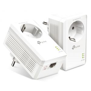 TP-LINK Powerline kit TL-PA7017P, Passthrough, AV100 Gigabit, Ver. 4.0 | Δικτυακά | elabstore.gr