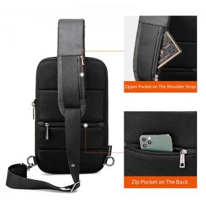 ARCTIC HUNTER τσάντα Crossbody XB00113-BK, αδιάβροχη, μαύρη | Οικιακές & Προσωπικές Συσκευές | elabstore.gr