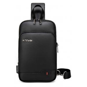 ARCTIC HUNTER τσάντα Crossbody XB00113-BK, αδιάβροχη, μαύρη | Οικιακές & Προσωπικές Συσκευές | elabstore.gr