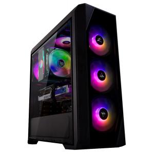 ZALMAN PC case ATX mid tower N5TF, 432x200x450mm, 4x RGB fans | PC & Αναβάθμιση | elabstore.gr