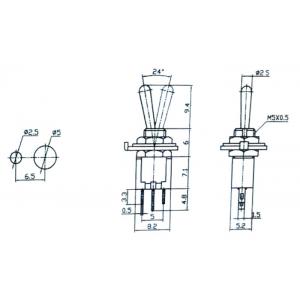GOOBAY διακόπτης 10014, 3-pin, ON-ON, 3A 125V, 5τμχ | eLabstore.gr GOOBAY διακόπτης 10014, 3-pin, ON-ON, 3A 125V, 5τμχ | Εργαλεία | elabstore.gr