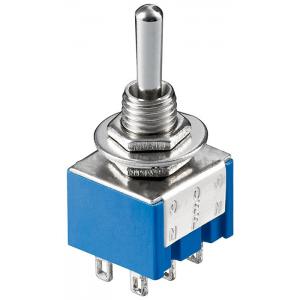GOOBAY διακόπτης 10023, 6-pin, ON-OFF-ON, 3A 250V, 5τμχ | Εργαλεία | elabstore.gr
