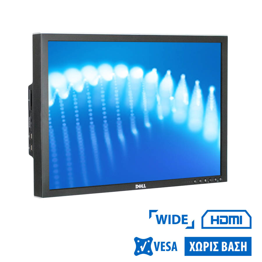 Used Monitor 2408WFP TFT/ Dell/ 24"/ 1920x1200/ Wide/ Silver/ Black/ No Stand/ D-SUB & DVI-D & HDMI & DP & U | eLabstore.gr Used Monitor 2408WFP TFT/Dell/24"/1920x1200/Wide/Silver/Black/No Stand/D-SUB & DVI-D & HDMI & DP & U | Refurbished | elabstore.gr