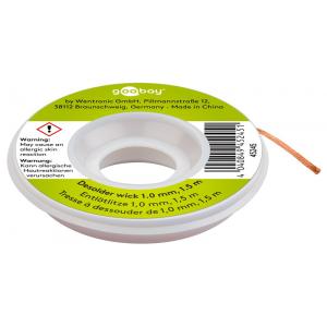 GOOBAY ταινία αποκόλλησης χαλκού 45245, 1.0mm, 1.5m | Εργαλεία | elabstore.gr