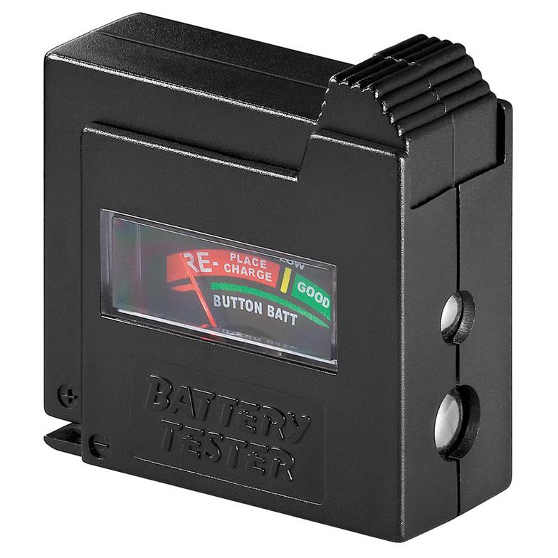 GOOBAY battery tester 54020, για AAA/AA/C/D/9V/N, μαύρο | eLabstore.gr GOOBAY battery tester 54020, για AAA/AA/C/D/9V/N, μαύρο | Εργαλεία | elabstore.gr