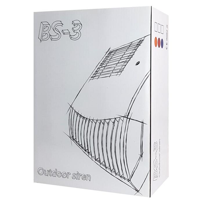 Εξωτερική σειρήνα BS-3, IP54, μπλε | eLabstore.gr Εξωτερική σειρήνα BS-3, IP54, μπλε | Συναγερμοί | elabstore.gr