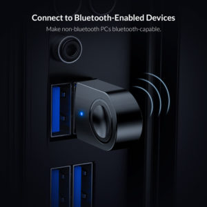 ORICO USB αντάπτορας Bluetooth 5.0 BTA-608, μαύρος | Δικτυακά | elabstore.gr