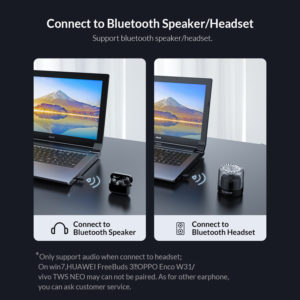 ORICO USB αντάπτορας Bluetooth 5.0 BTA-608, μαύρος | Δικτυακά | elabstore.gr