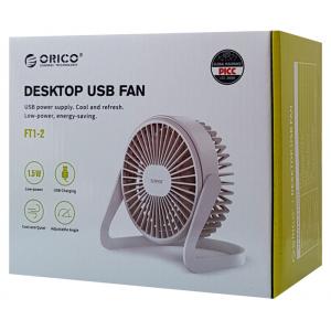 ORICO επιτραπέζιος ανεμιστήρας FT1-2, USB, 1.5W, λευκός | eLabstore.gr ORICO επιτραπέζιος ανεμιστήρας FT1-2, USB, 1.5W, λευκός | eLabstore.gr