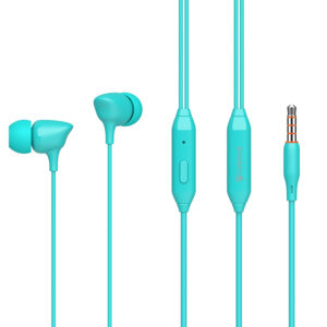 CELEBRAT earphones με μικρόφωνο G7, 3.5mm, 1.2m, μπλε | Αξεσουάρ κινητών | elabstore.gr