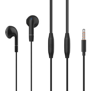 CELEBRAT earphones με μικρόφωνο G8, 3.5mm, 1.2m, μαύρα | Αξεσουάρ κινητών | elabstore.gr