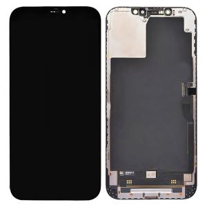 TW INCELL LCD για iPhone 12 Pro Max, camera-sensor ring, earmesh, μαύρη | Service | elabstore.gr