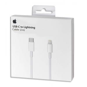 APPLE καλώδιο USB Type-C σε Lightning MKQ42ZM-A, 2m, λευκό | Αξεσουάρ κινητών | elabstore.gr