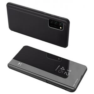 POWERTECH θήκη Clear View MOB-1610 για Samsung Galaxy A02s, μαύρη | Αξεσουάρ κινητών | elabstore.gr