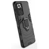 POWERTECH Θήκη Ring Armor MOB-1635 για Xiaomi Redmi Note 10 Pro, μαύρη | Αξεσουάρ κινητών | elabstore.gr