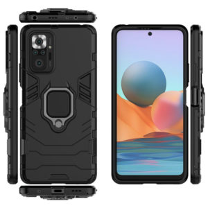 POWERTECH Θήκη Ring Armor MOB-1635 για Xiaomi Redmi Note 10 Pro, μαύρη | Αξεσουάρ κινητών | elabstore.gr