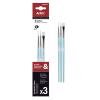 ARTIX PAINTS σετ πινέλων ζωγραφικής PP399-01, μπλε, 3τμχ | Αναλώσιμα - Είδη Γραφείου | elabstore.gr
