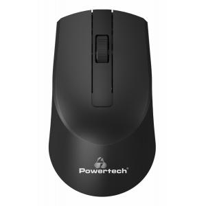POWERTECH ασύρματο ποντίκι PT-951, οπτικό, 1600DPI, μαύρο | Συνοδευτικά PC | elabstore.gr
