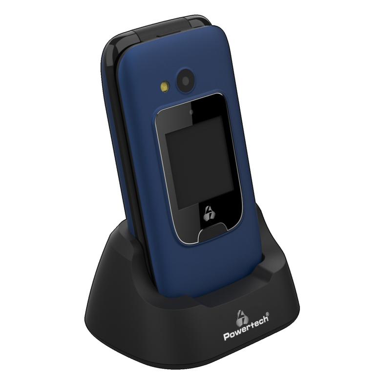 POWERTECH κινητό τηλέφωνο Sentry Dual III, 2 οθόνες, SOS Call, μπλε | eLabstore.gr POWERTECH κινητό τηλέφωνο Sentry Dual III, 2 οθόνες, SOS Call, μπλε | Mobile Συσκευές | elabstore.gr