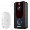 EKEN κουδούνι με κάμερα V7, WiFi, 1080p, PIR, cloud, μαύρο | Οικιακές & Προσωπικές Συσκευές | elabstore.gr