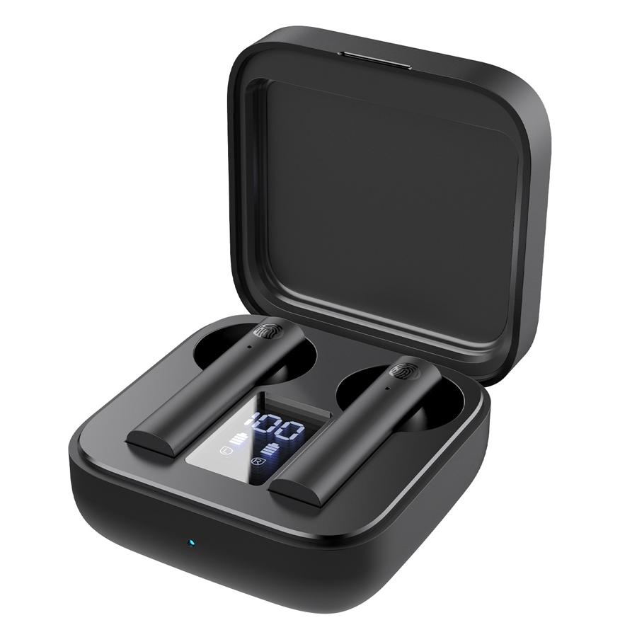 CELEBRAT earphones με θήκη φόρτισης W12, True Wireless, μαύρα | eLabstore.gr CELEBRAT earphones με θήκη φόρτισης W12, True Wireless, μαύρα | Αξεσουάρ κινητών | elabstore.gr