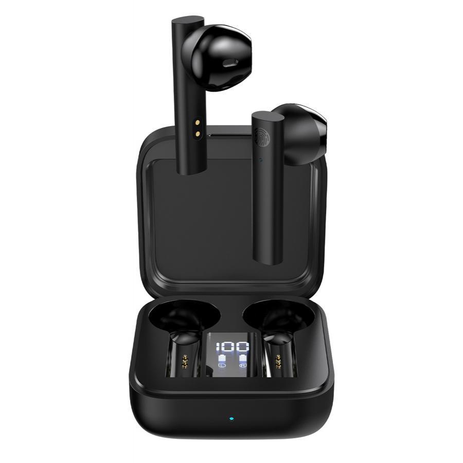 CELEBRAT earphones με θήκη φόρτισης W12, True Wireless, μαύρα | eLabstore.gr CELEBRAT earphones με θήκη φόρτισης W12, True Wireless, μαύρα | Αξεσουάρ κινητών | elabstore.gr