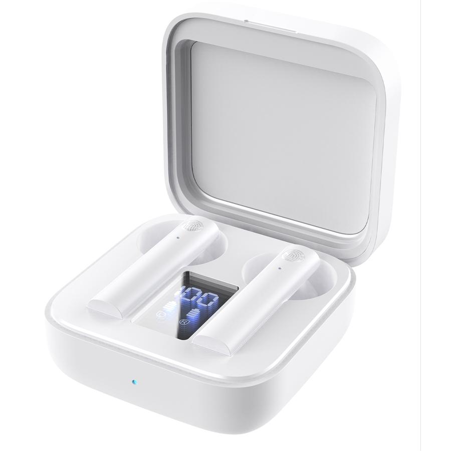CELEBRAT earphones με θήκη φόρτισης W12, True Wireless, λευκά | eLabstore.gr CELEBRAT earphones με θήκη φόρτισης W12, True Wireless, λευκά | Αξεσουάρ κινητών | elabstore.gr
